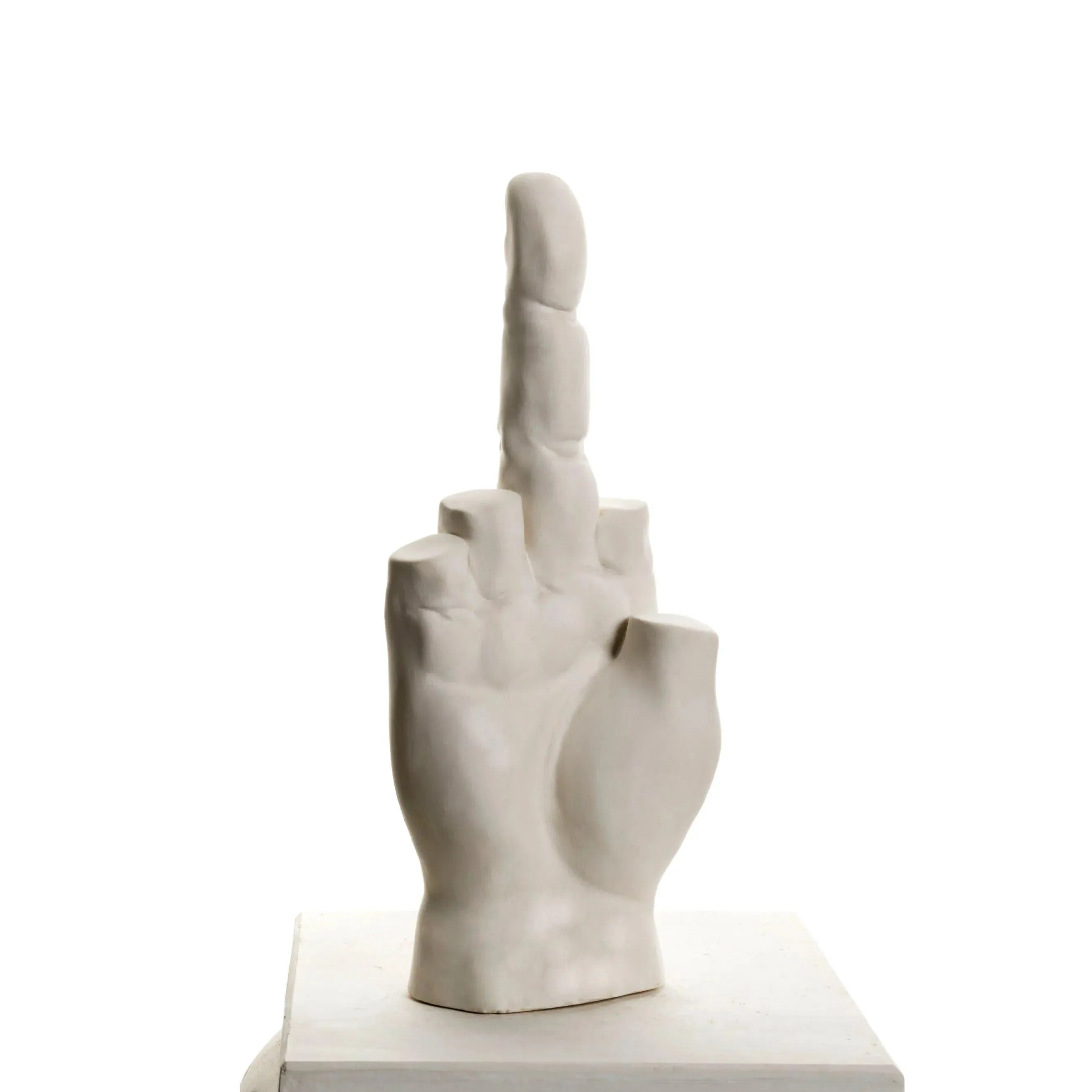 Middle Finger L.O.V.E Milan Art Nouveau Sculpture