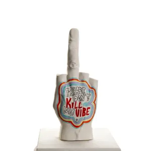 Middle Finger L.O.V.E Milan Art Nouveau Sculpture