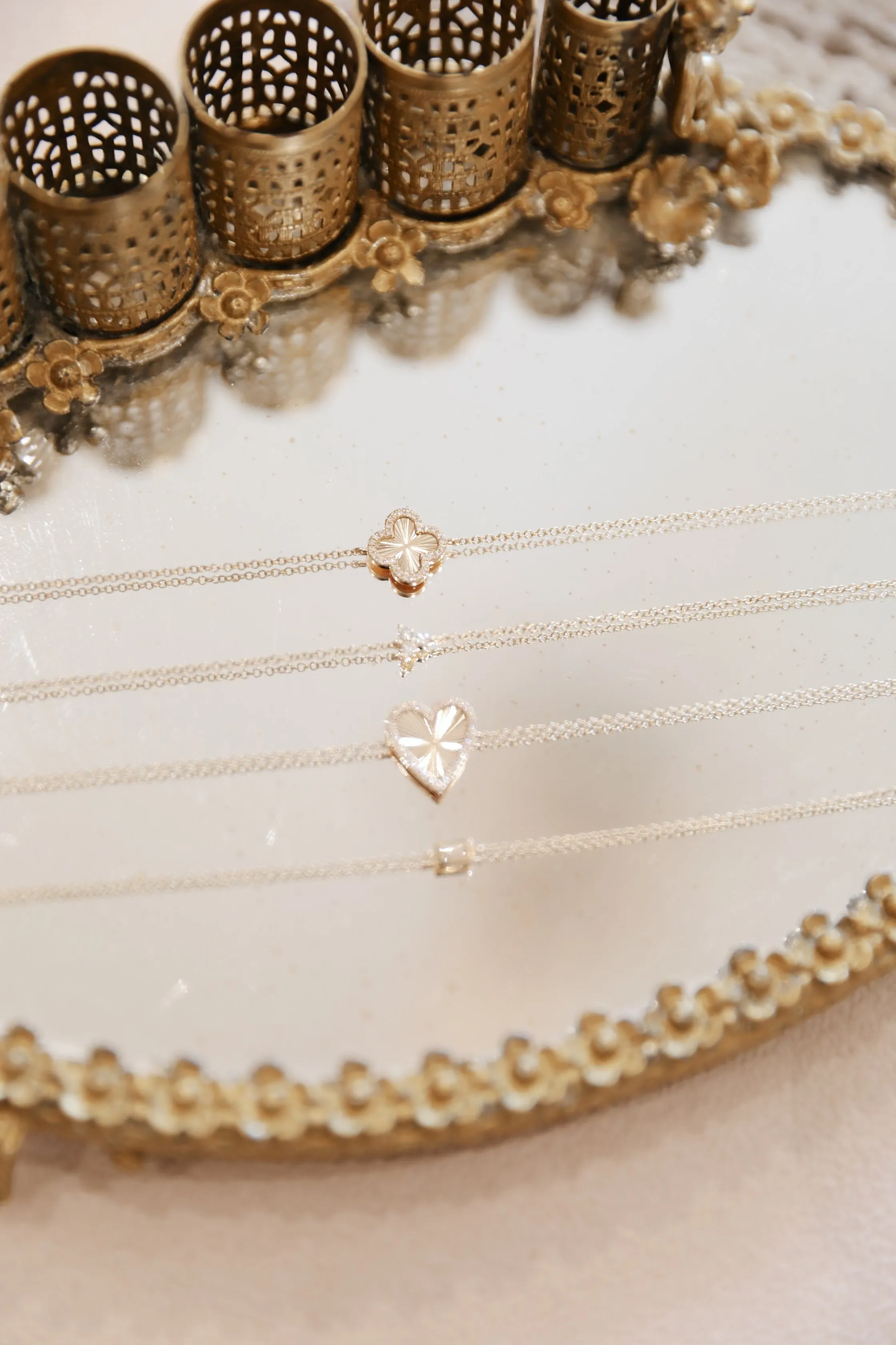 Mini 4 Leaf Clover Bracelet