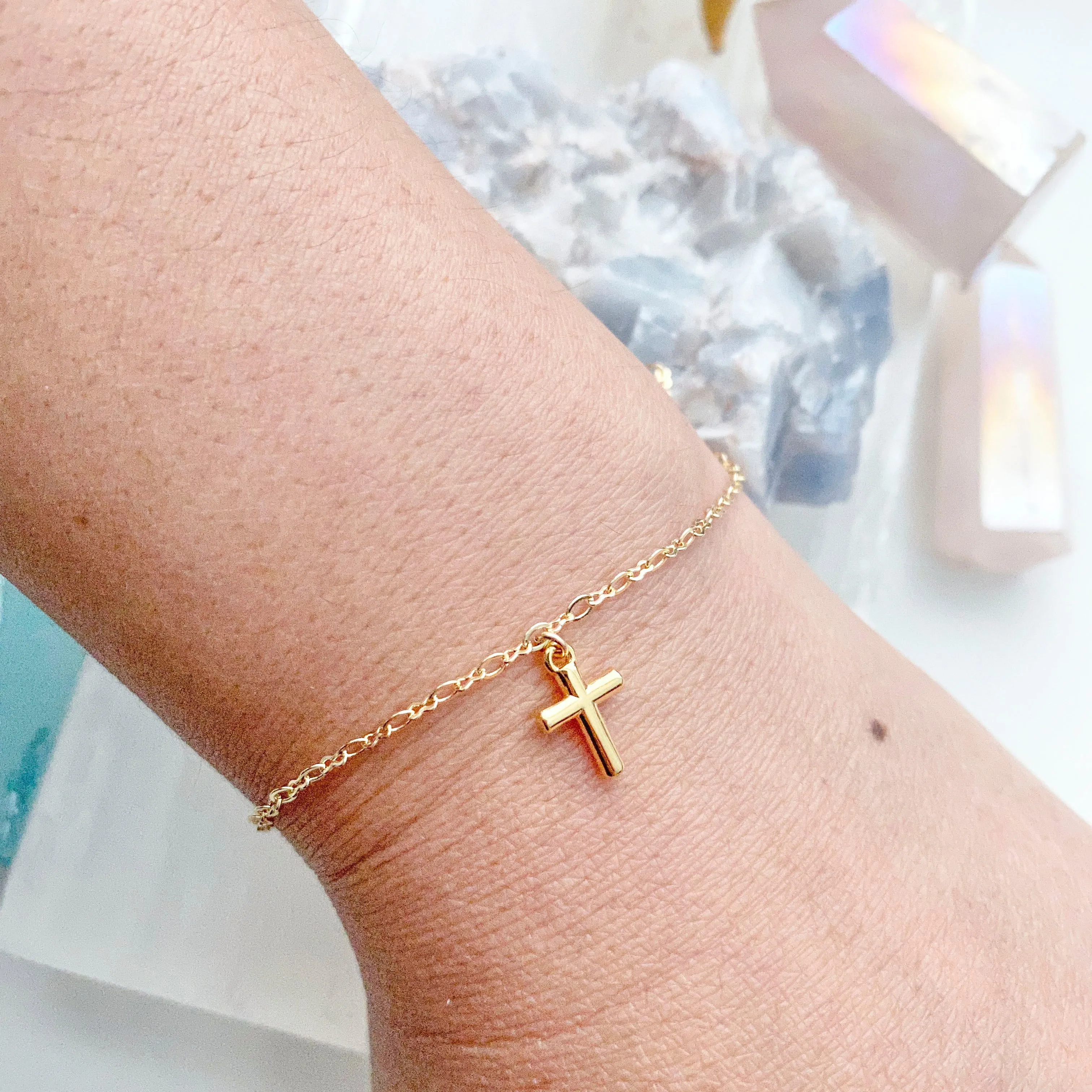 Mini Cross Bracelet