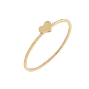 Mini Heart Ring 14K