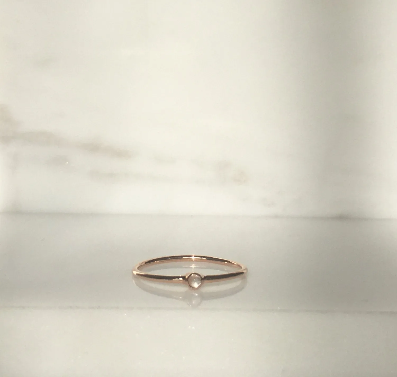 Mini Moonstone Ring