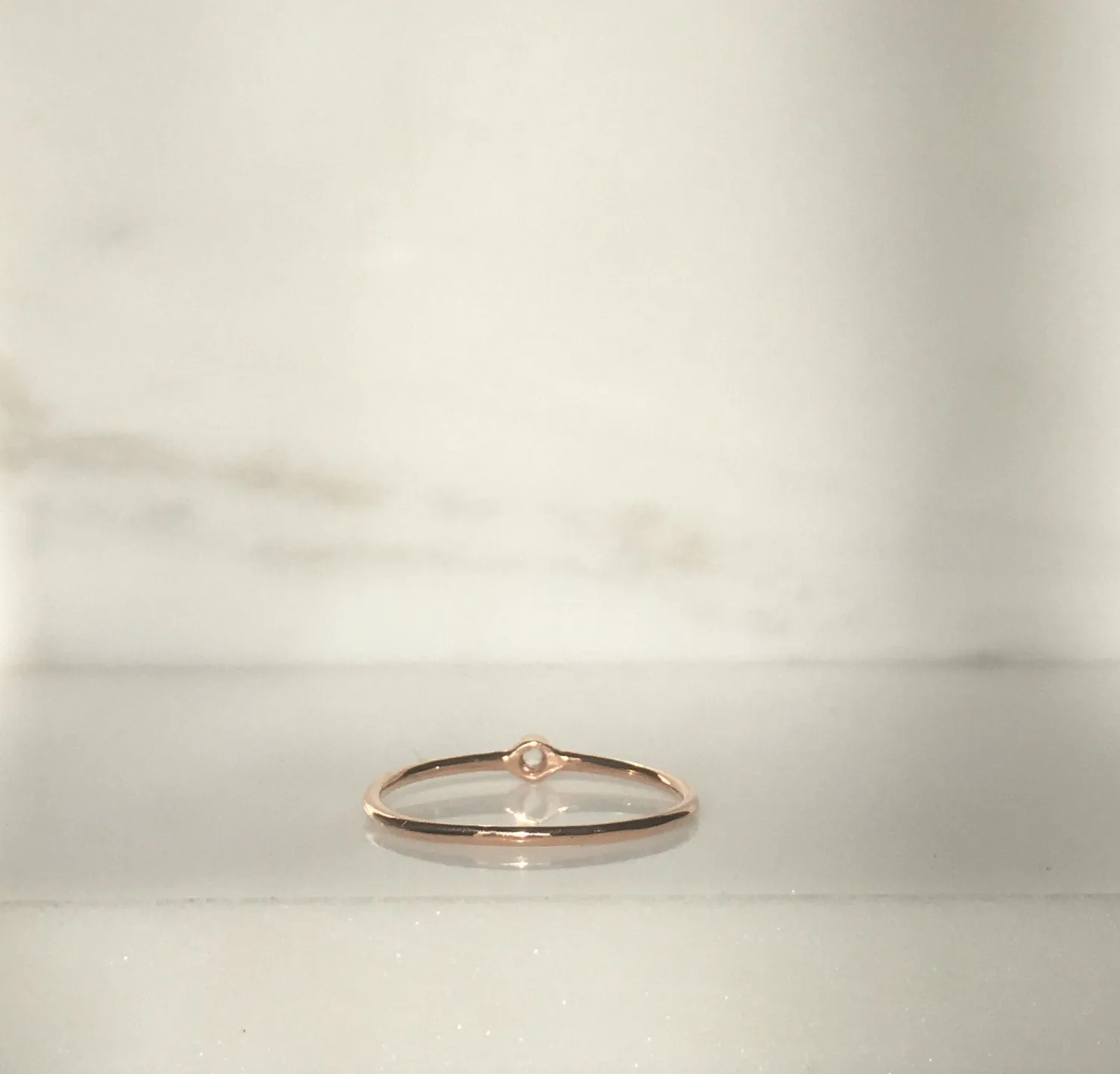 Mini Moonstone Ring