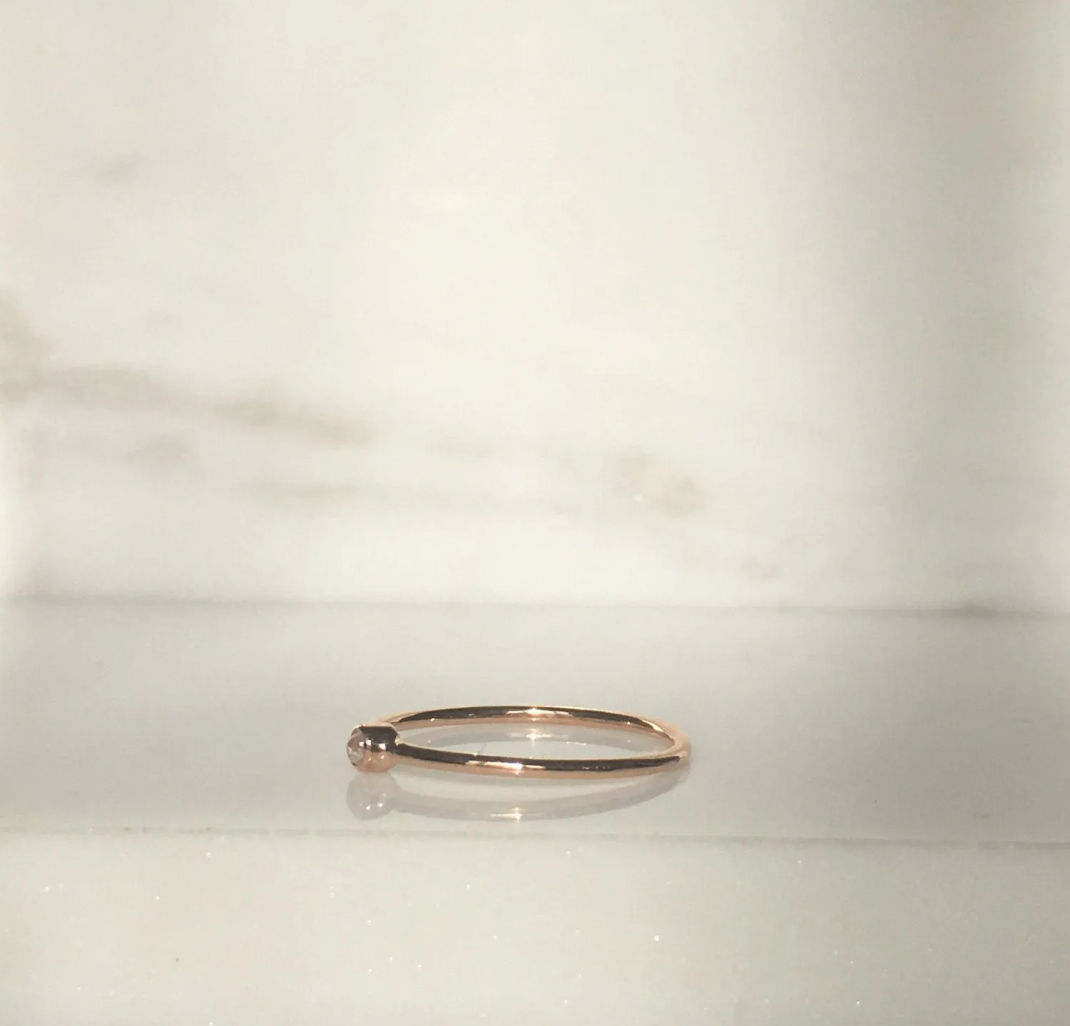Mini Moonstone Ring