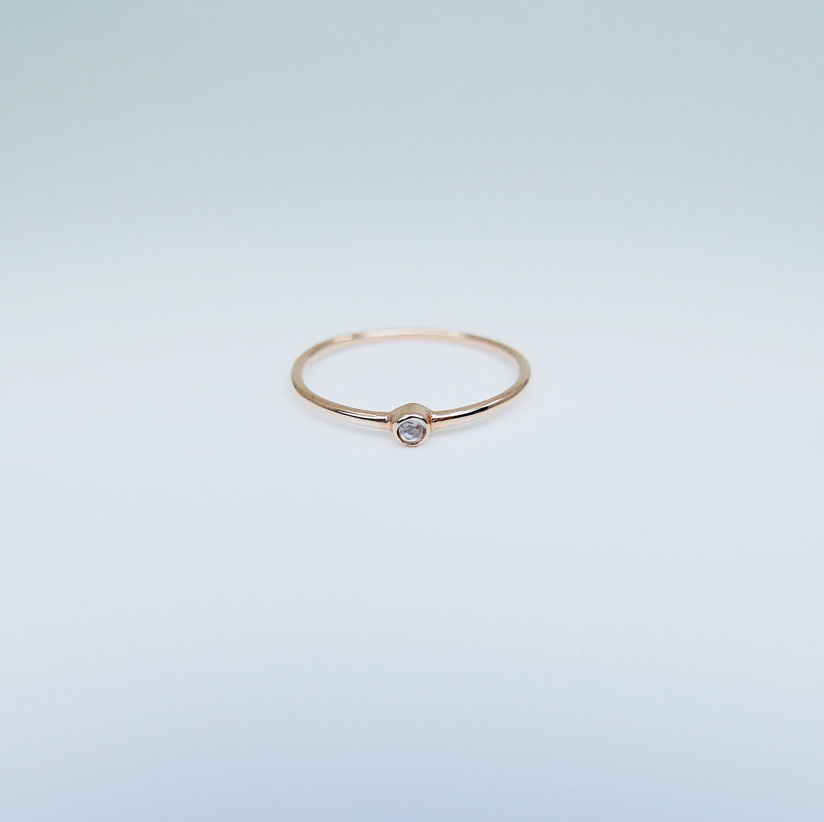 Mini Moonstone Ring