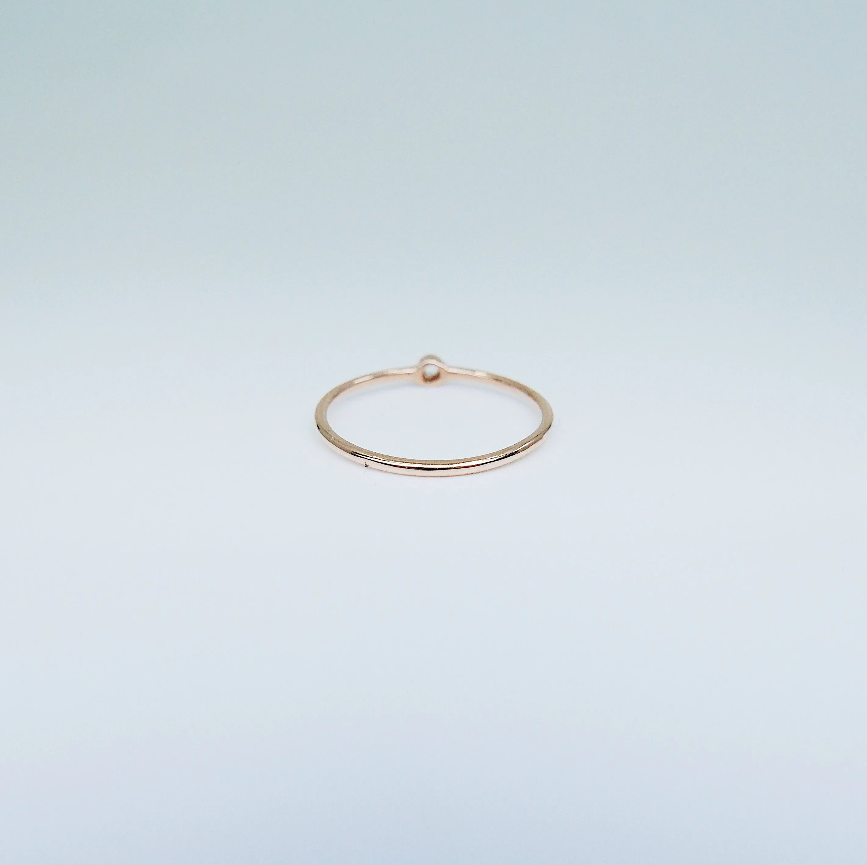 Mini Moonstone Ring
