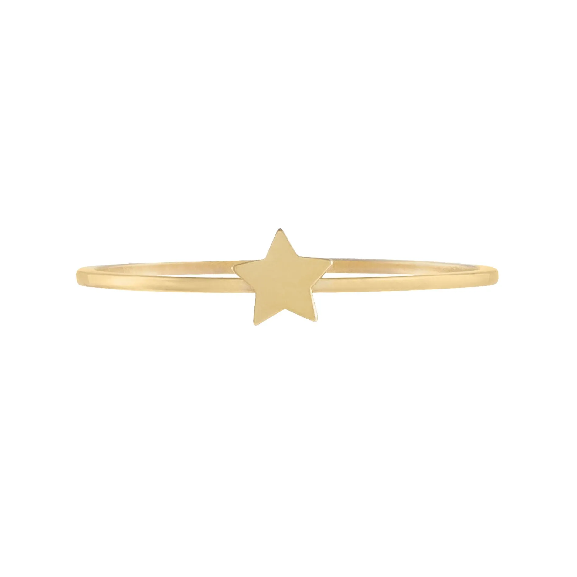 Mini Star Ring 14K