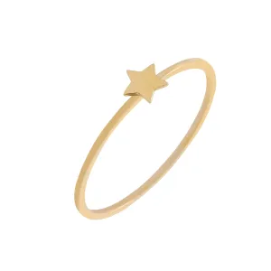 Mini Star Ring 14K