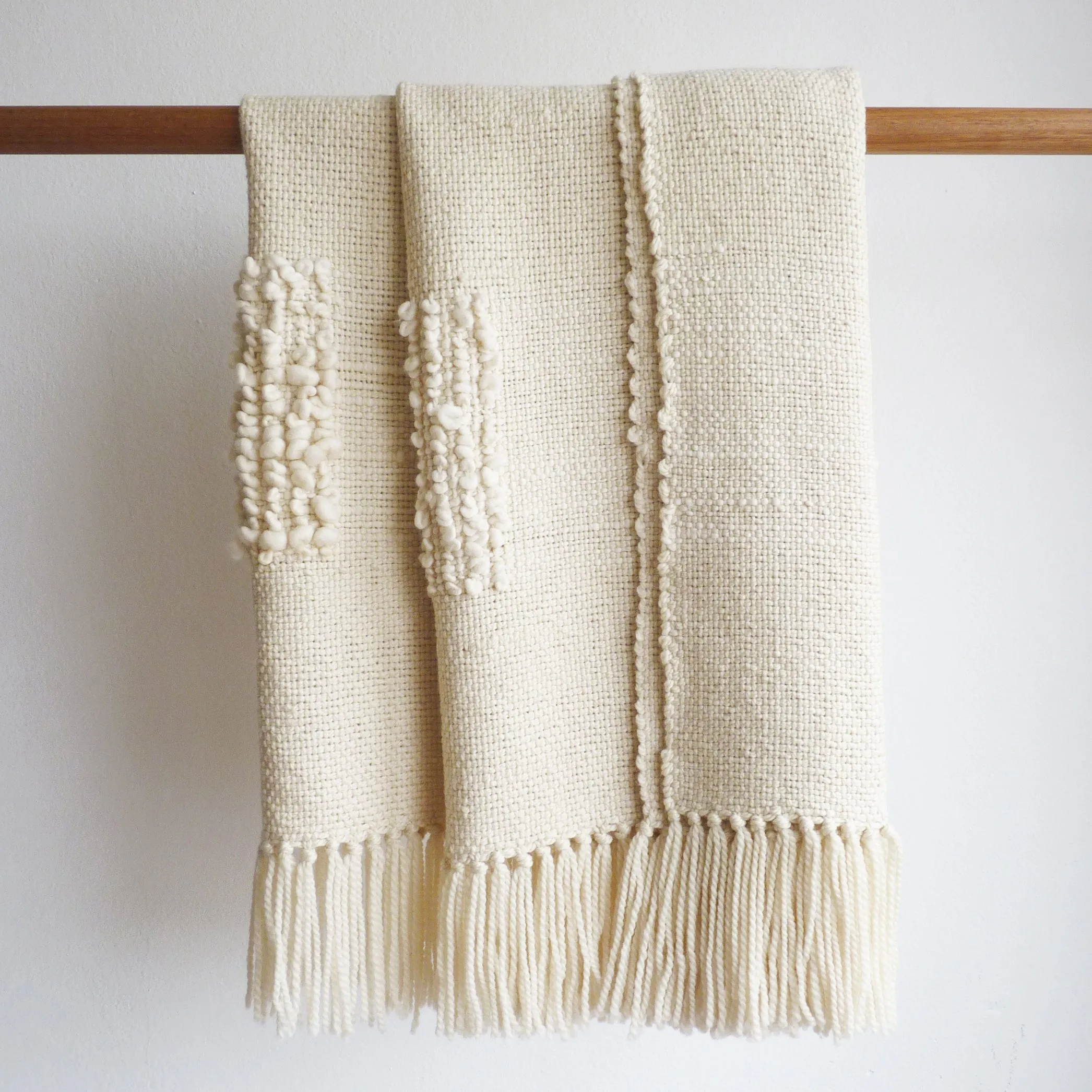Minimalist Modern Afghan Throw