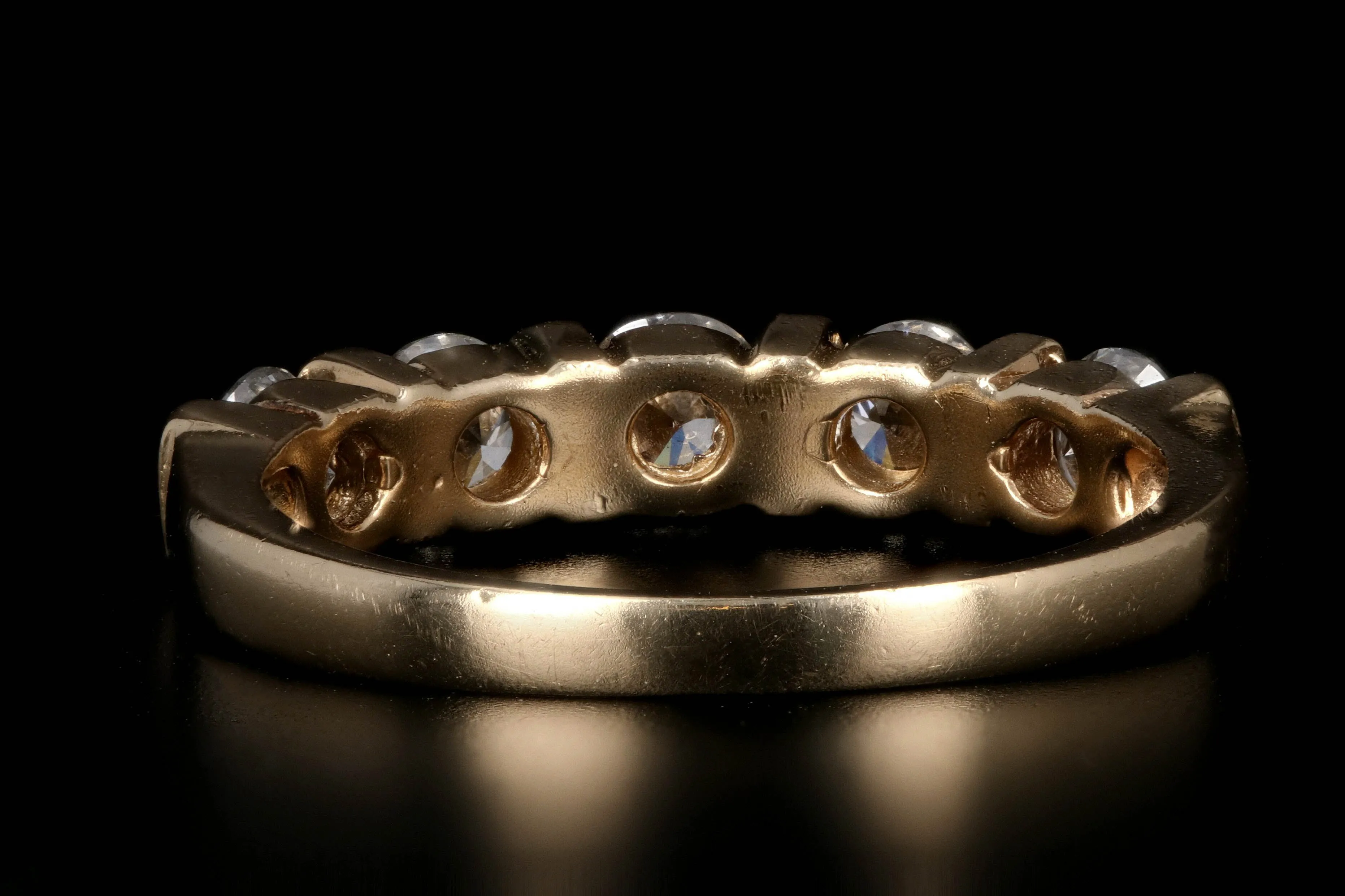 Modern 14K Yellow Gold 1 CTW Diamond Band