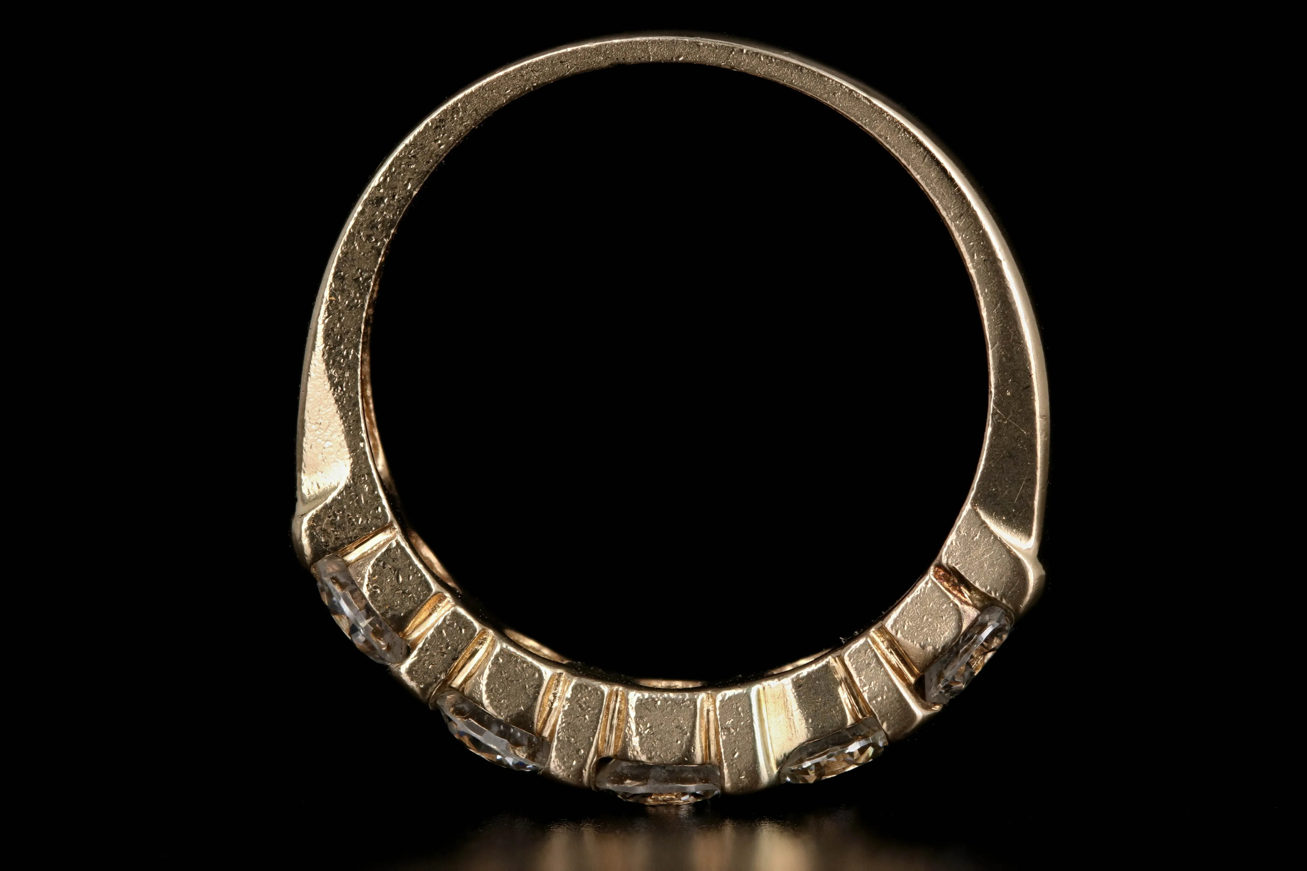 Modern 14K Yellow Gold 1 CTW Diamond Band