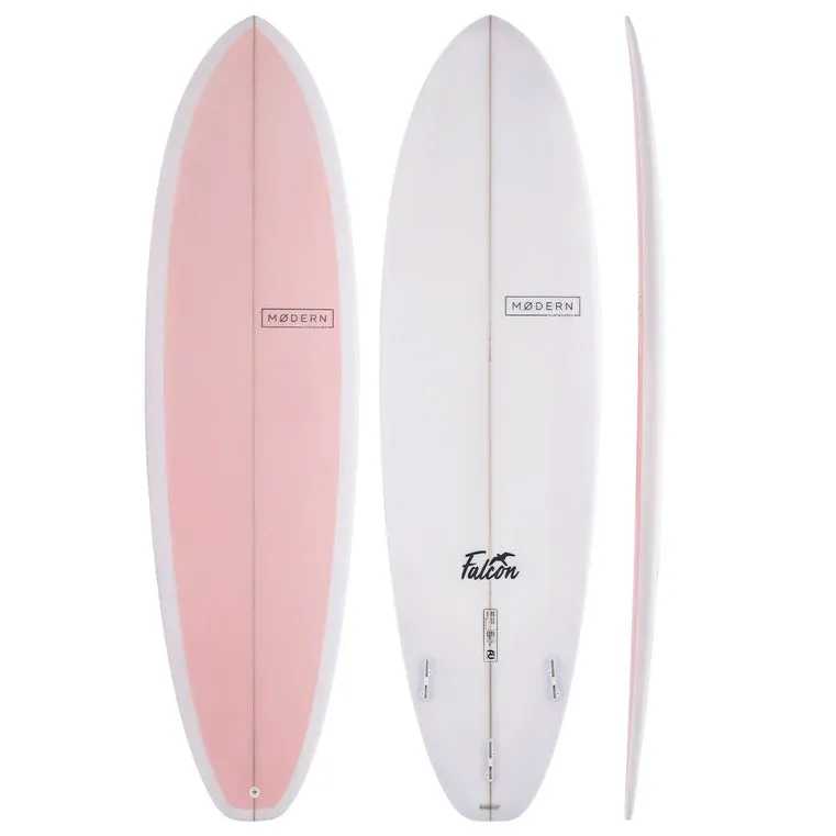 MODERN FALCON 6'8" PU CANDY PINK FCS II 43L