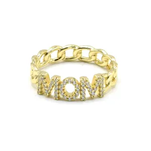 MOM Cuban Link Ring
