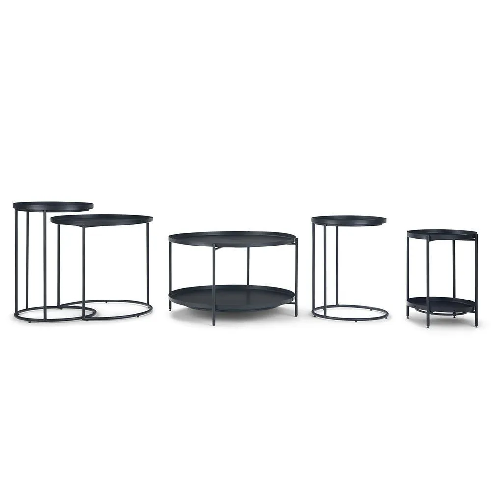 Monet Side Metal Table