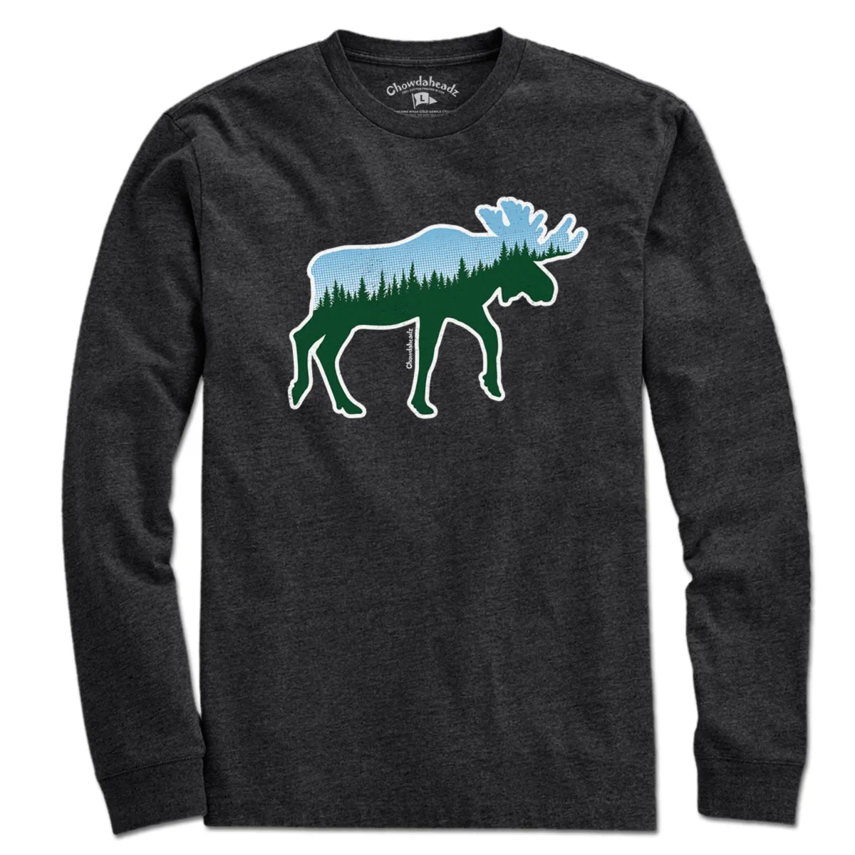 Moose Tree Skyline T-Shirt