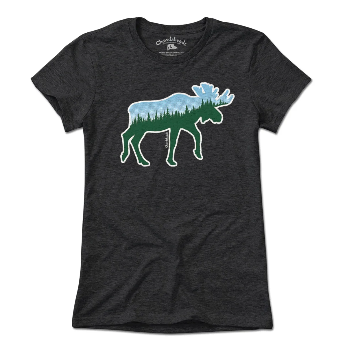 Moose Tree Skyline T-Shirt