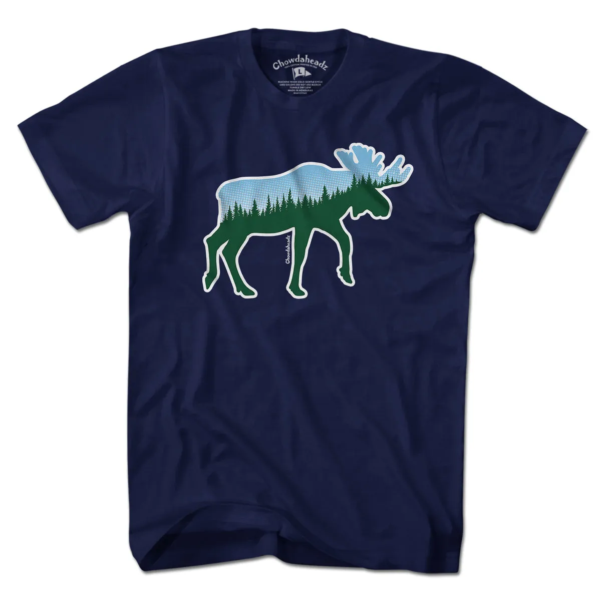Moose Tree Skyline T-Shirt