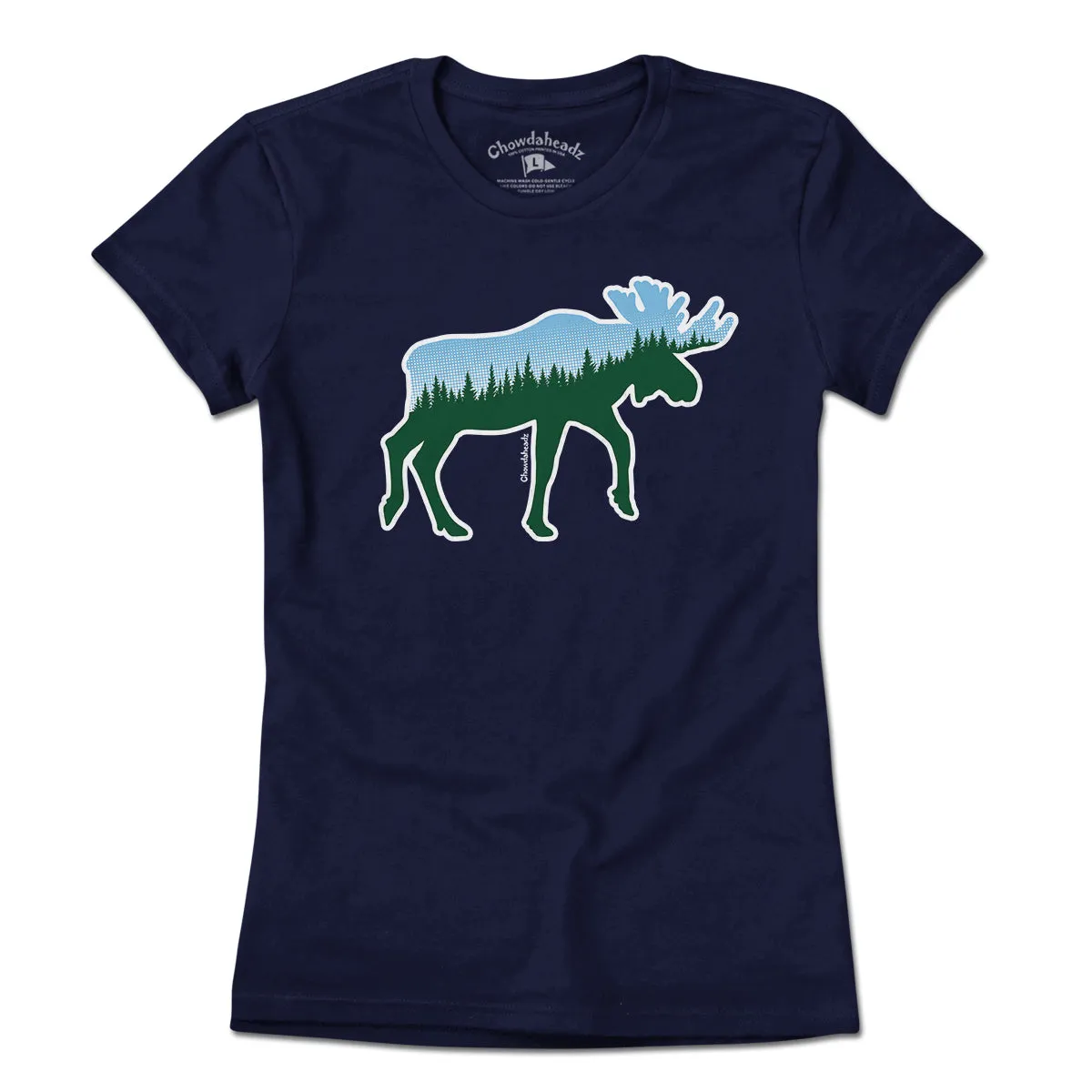 Moose Tree Skyline T-Shirt