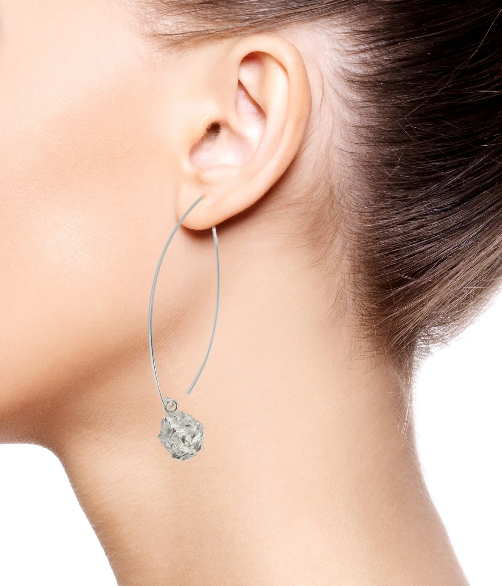 Mordor long earrings Silver