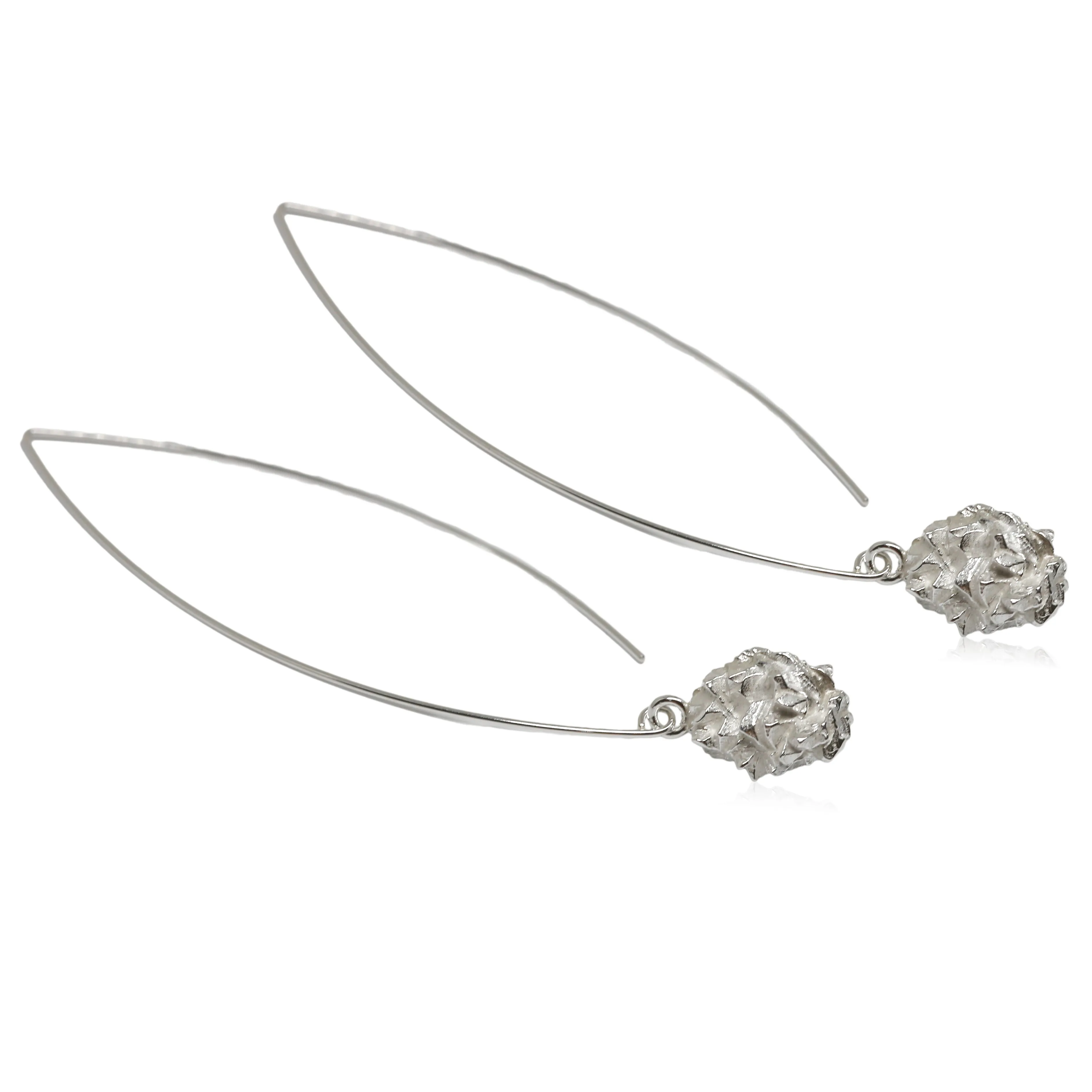 Mordor long earrings Silver