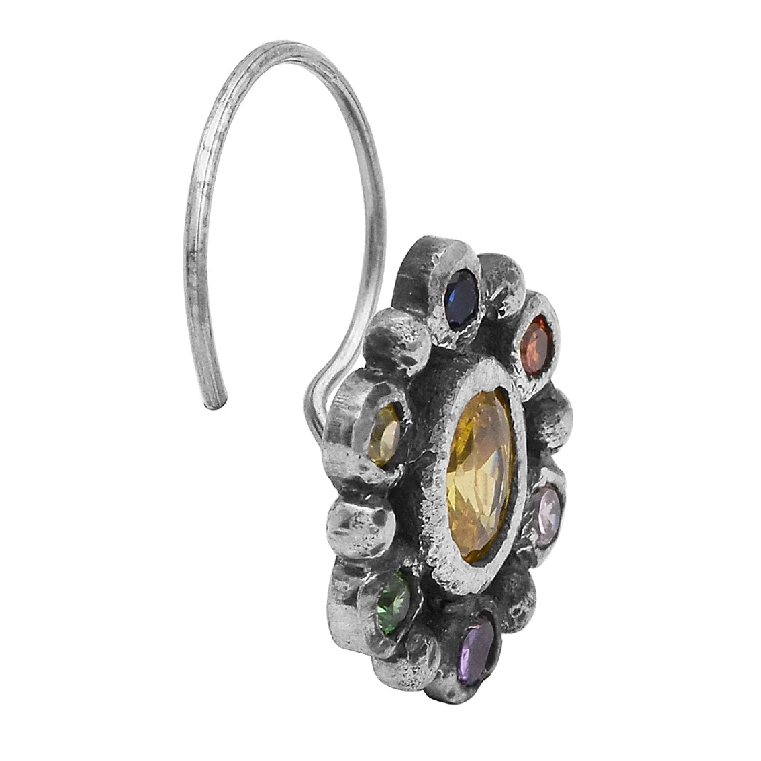 Multi Choice Gemstone Tiny Nose Pin Studs In 925 Sterling Silver Nose Pins For Her