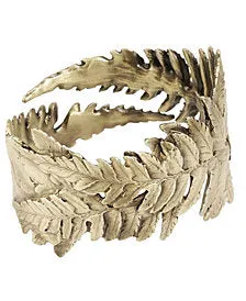 Napkin Ring Fern Set of 4