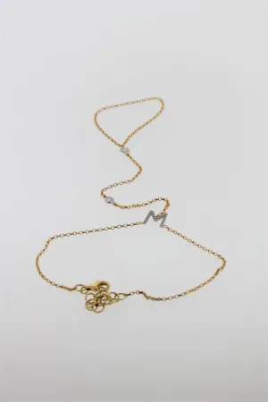 Nogama Initial Ring Bracelet