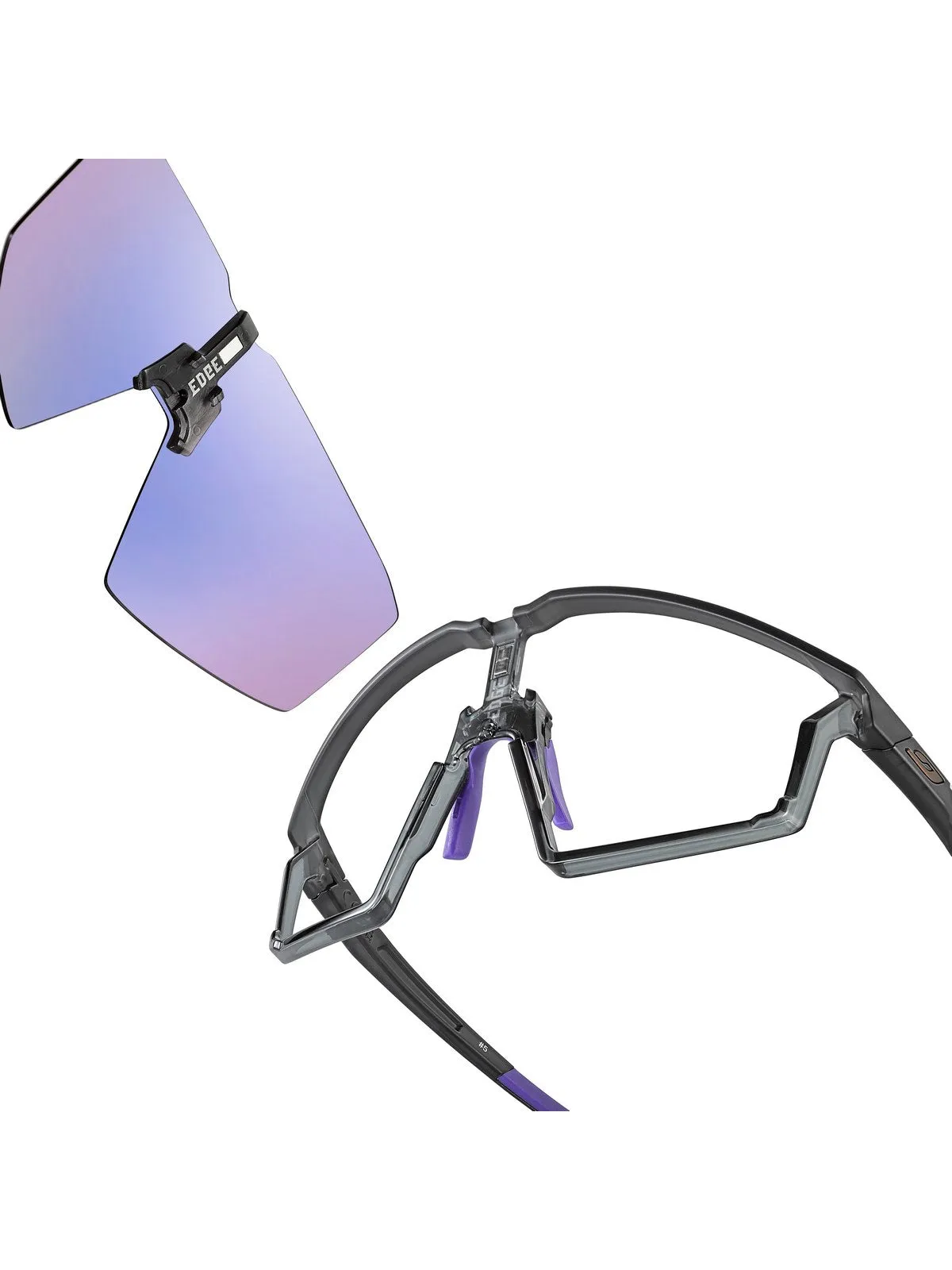 Okulary rowerowe Julbo Edge - khaki/czarny | Spectron cat 3 Cf   cat 0