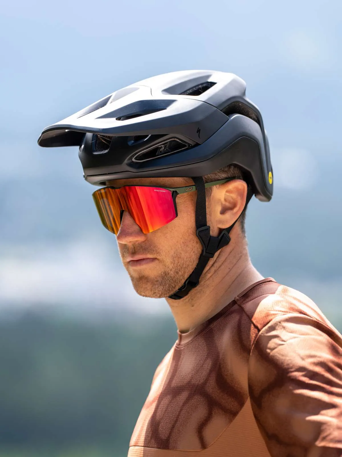 Okulary rowerowe Julbo Edge - khaki/czarny | Spectron cat 3 Cf   cat 0