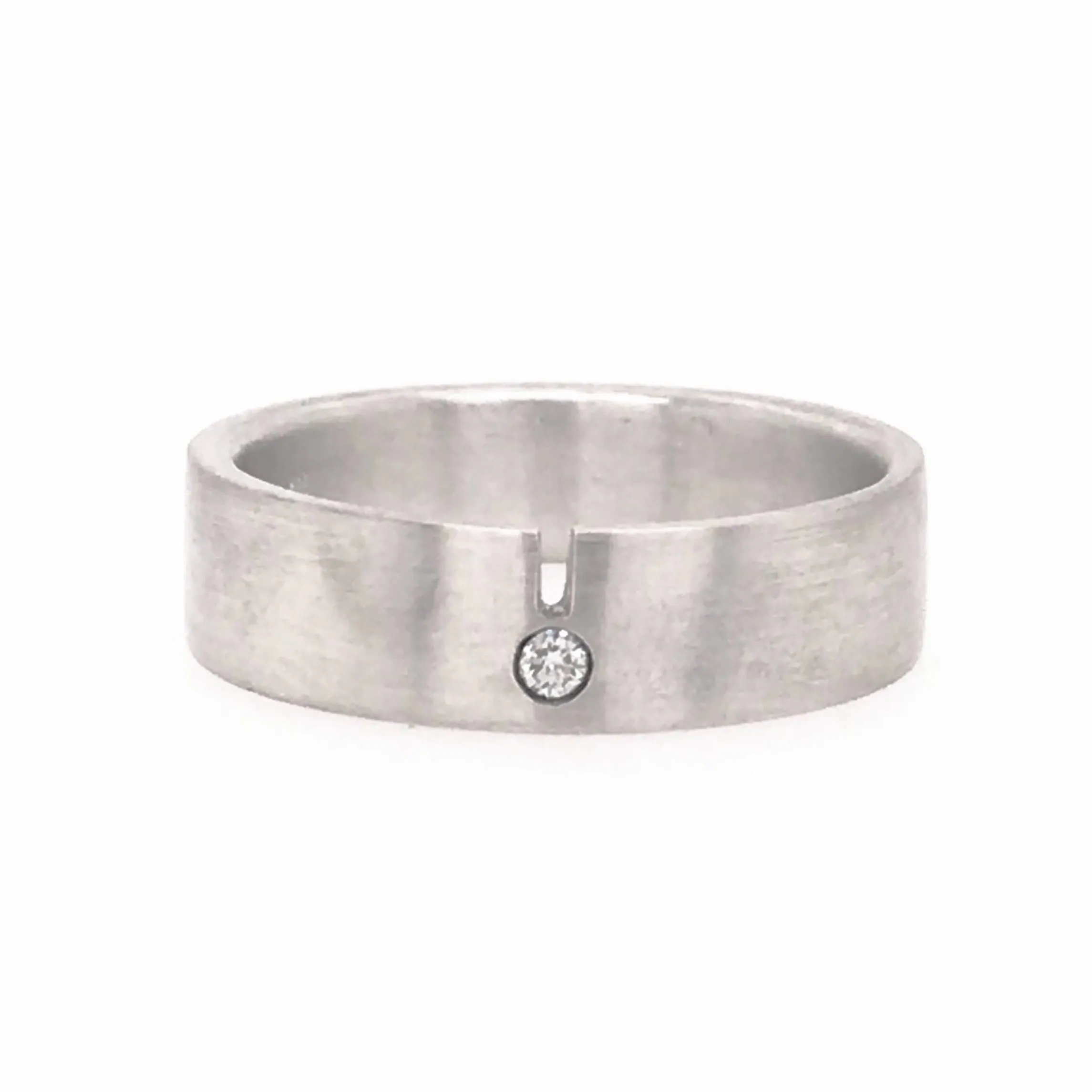 Olena Hoop Diamond Ring