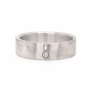 Olena Hoop Diamond Ring