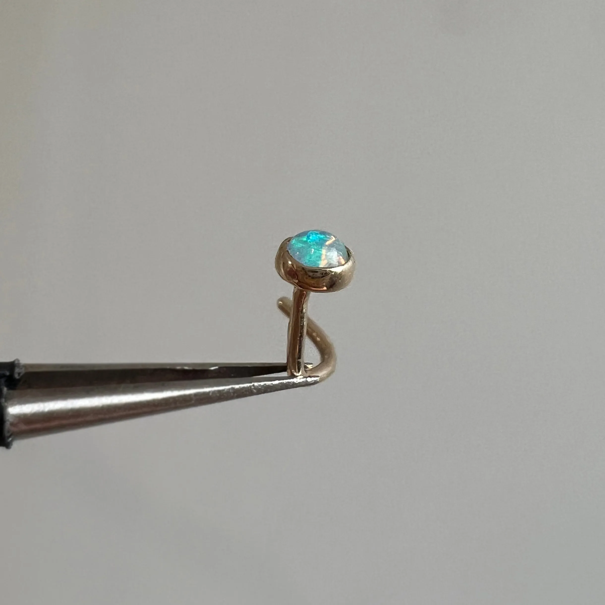Opal Nose Stud