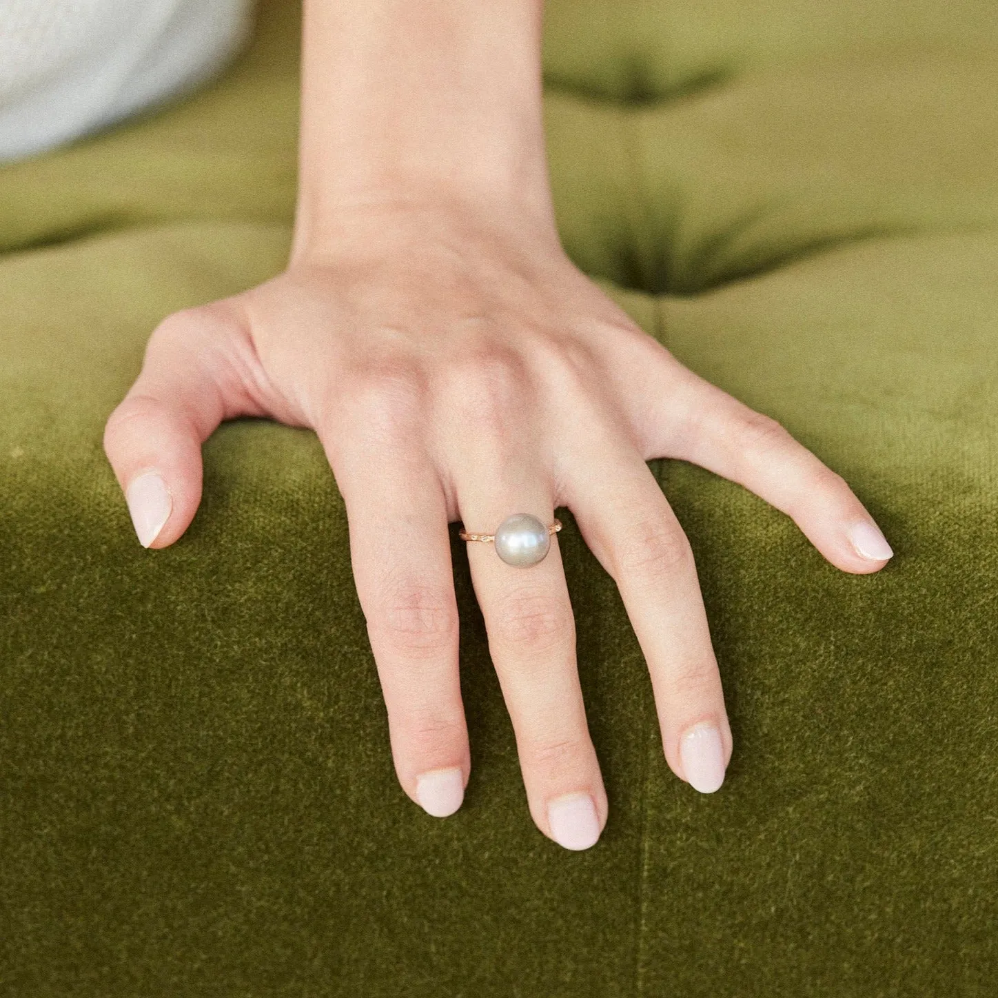 Orb Turquoise Diamond Ring