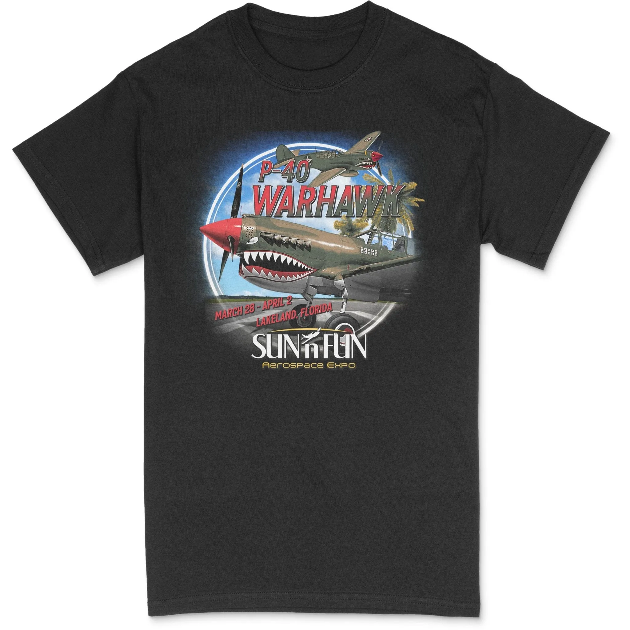 P-40 Warhawk SUN 'n FUN 2023 T-Shirt