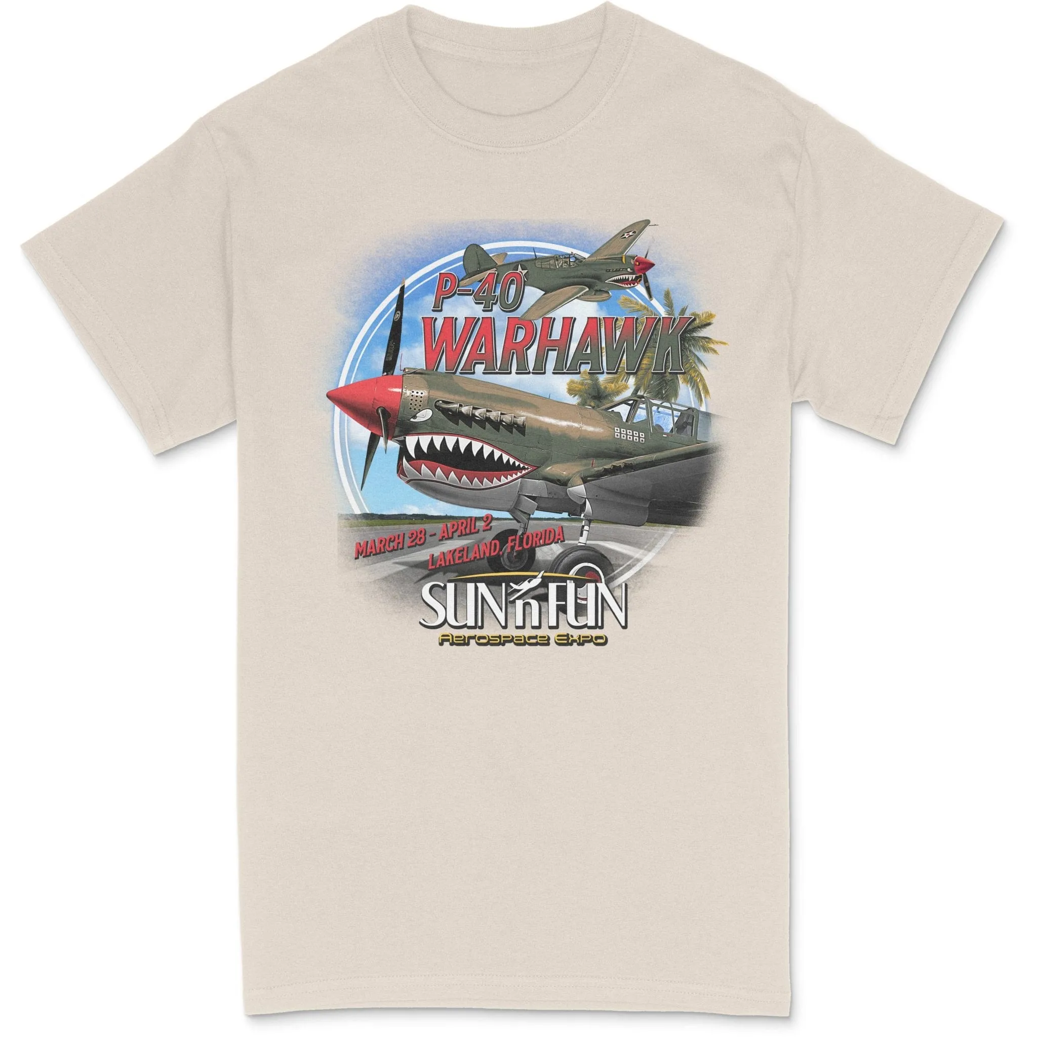 P-40 Warhawk SUN 'n FUN 2023 T-Shirt