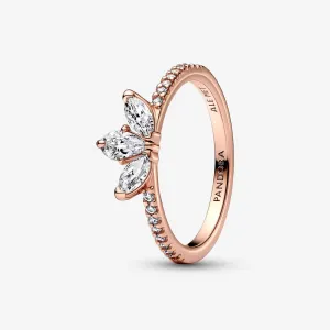 Pandora Rose Sparkling Herbarium Cluster Ring
