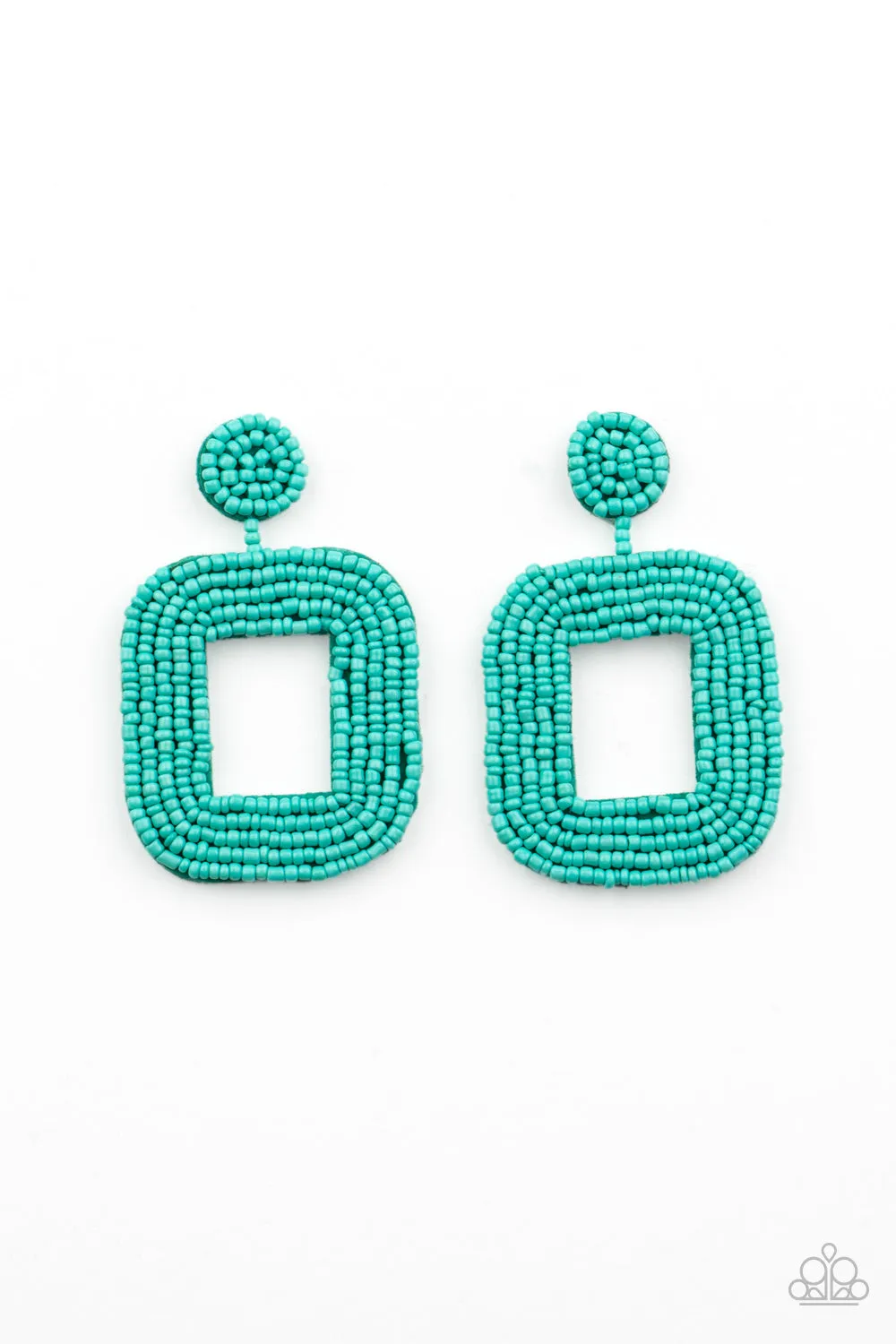 Papaprazzi Beaded Bella - Seed Bead Earrings