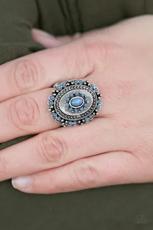 Paparazzi - Barcelona Belle - Blue Ring
