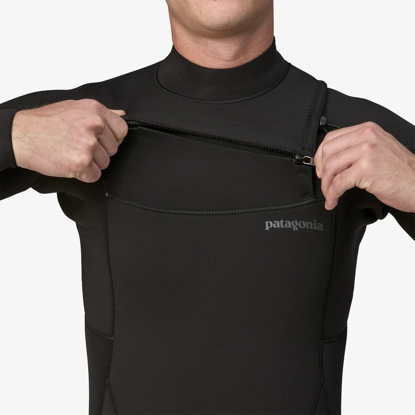 Patagonia - M's Yulex Regulator Lite Front-Zip Full Suit - Black