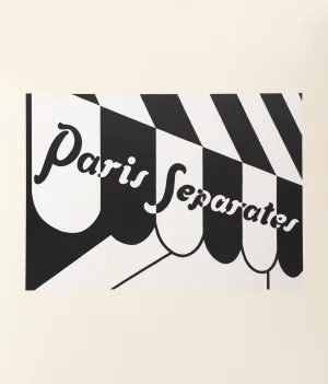 PATRICK CAULFIELD "PARIS SEPARATES" SCREENPRINT, 1973