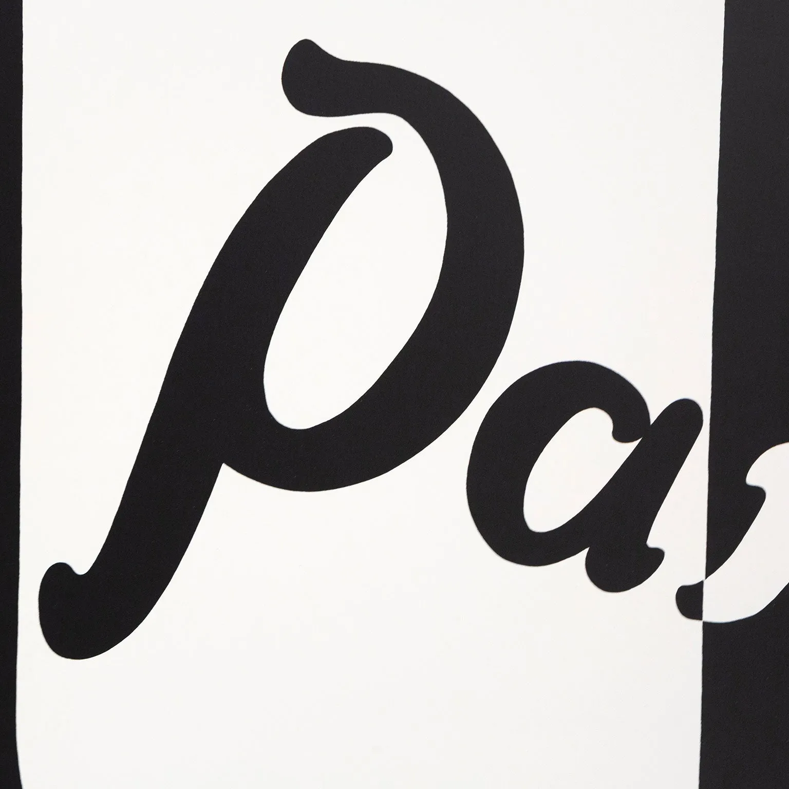 PATRICK CAULFIELD "PARIS SEPARATES" SCREENPRINT, 1973