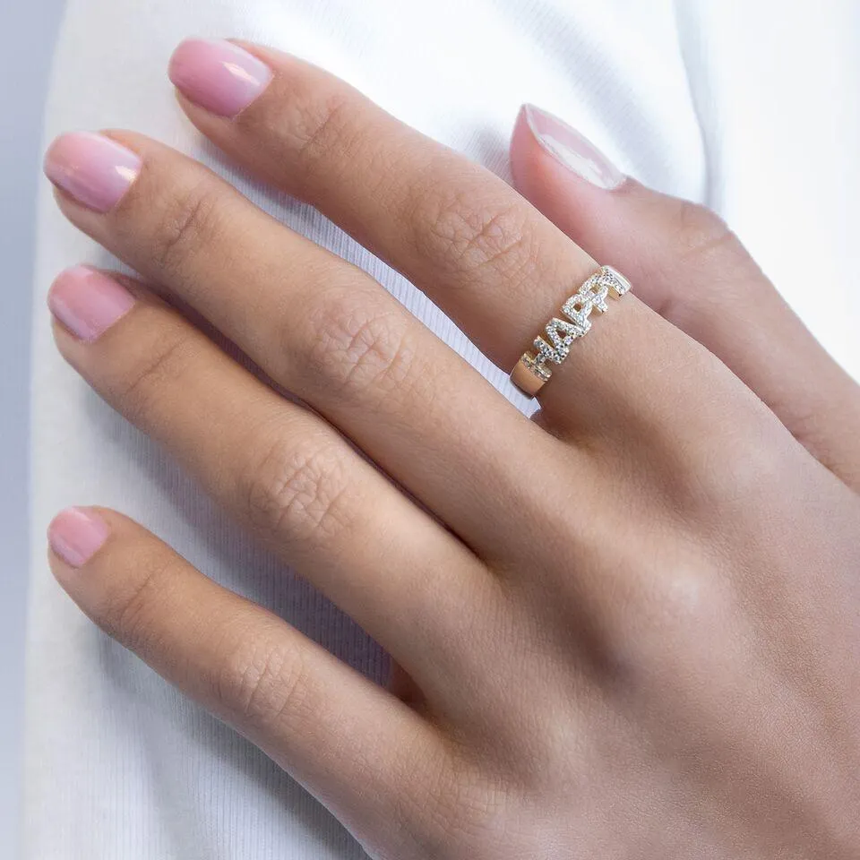 Pavé Happy Ring
