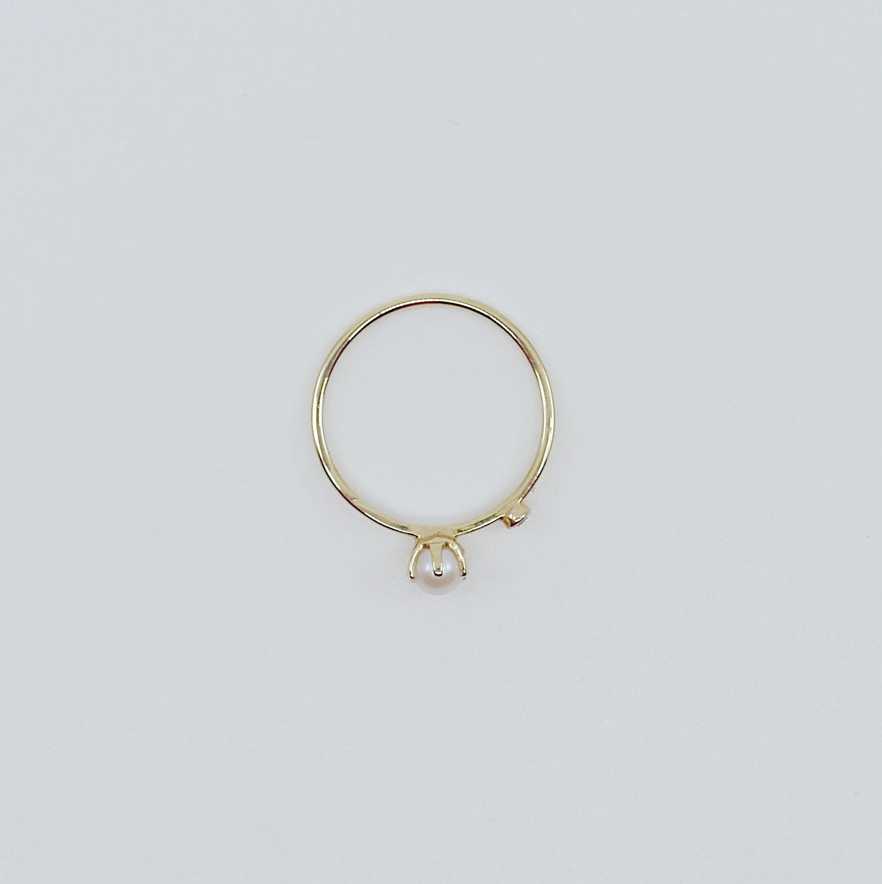 Pearl Duet Ring - Medium