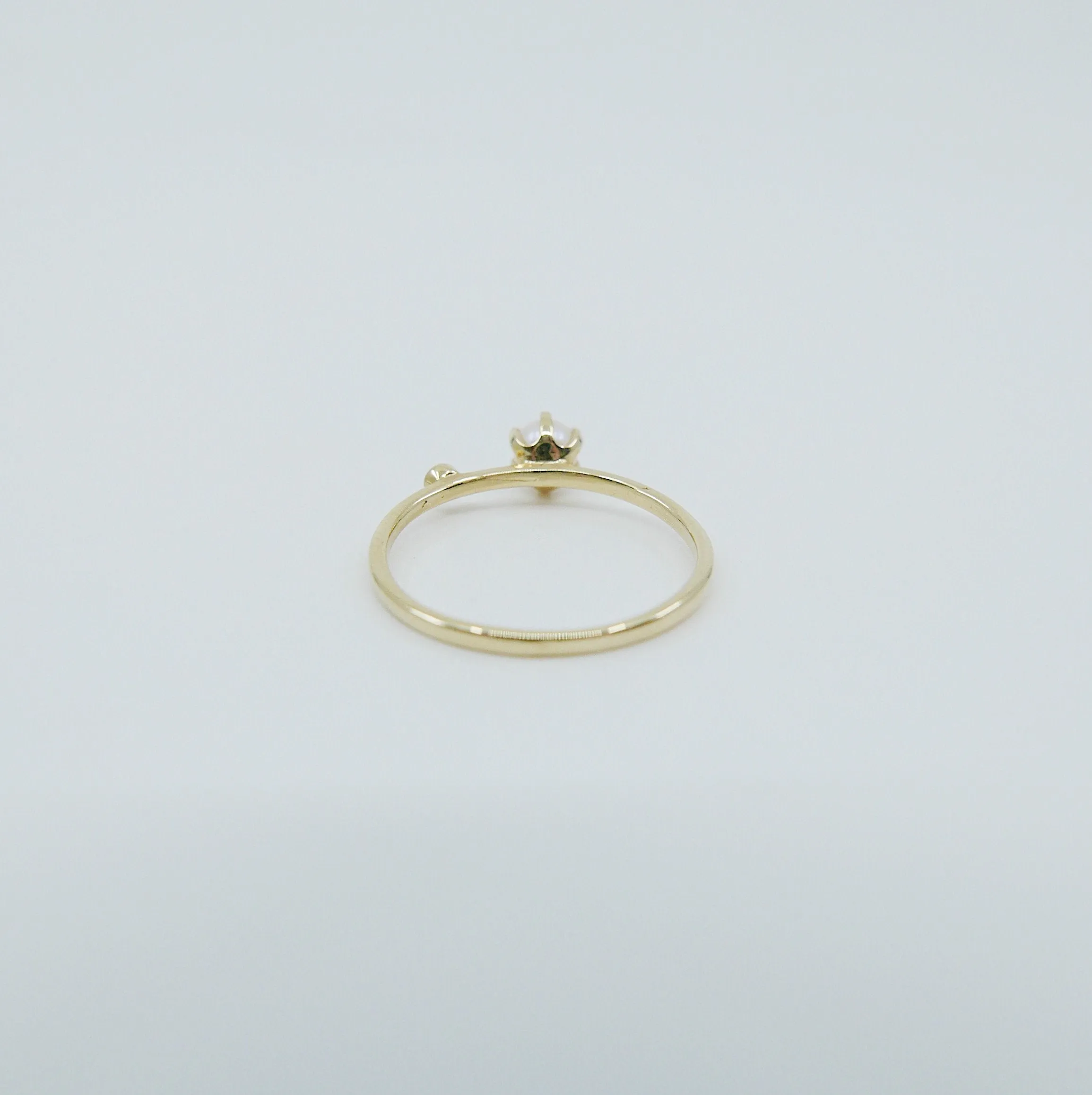 Pearl Duet Ring - Medium