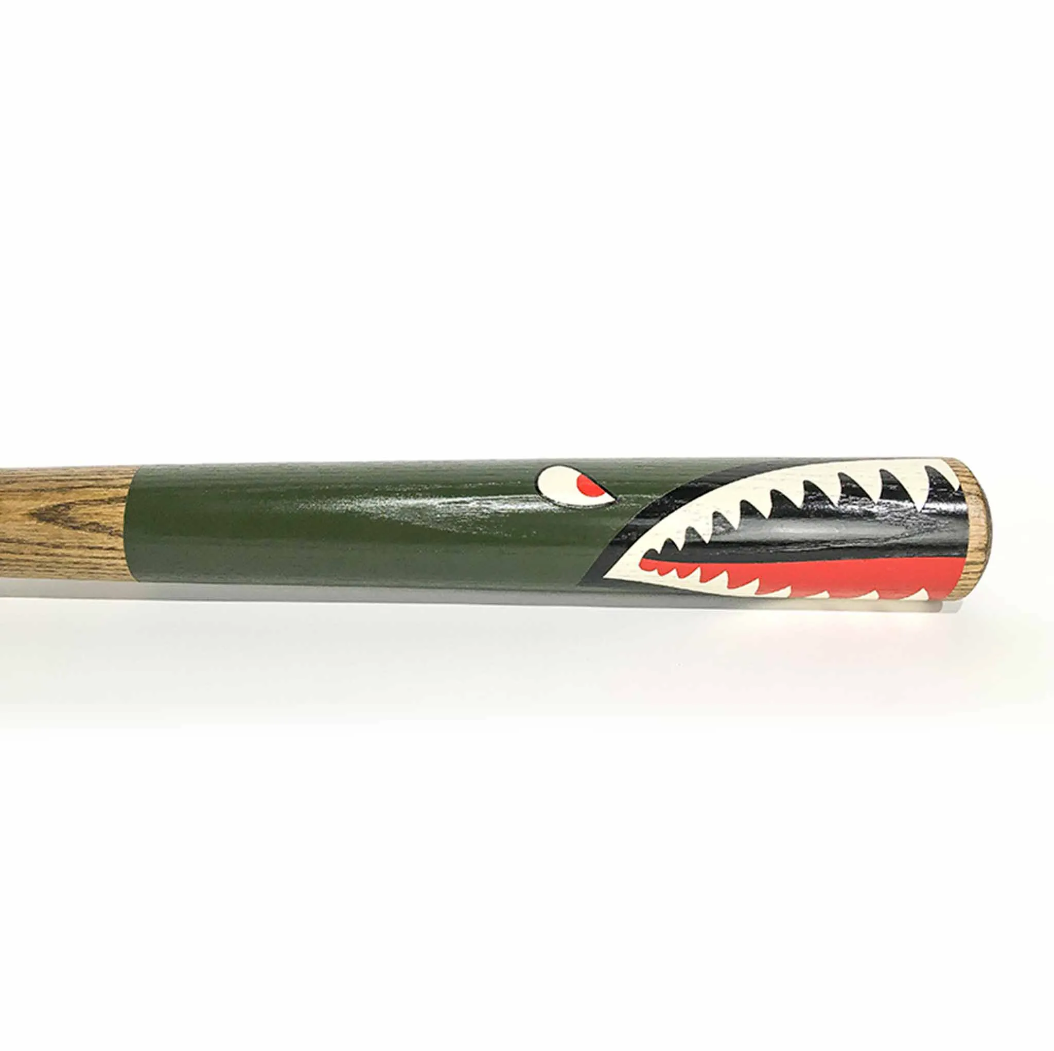 Pillbox Shark Vintage Wood Trophy Bat | Ash