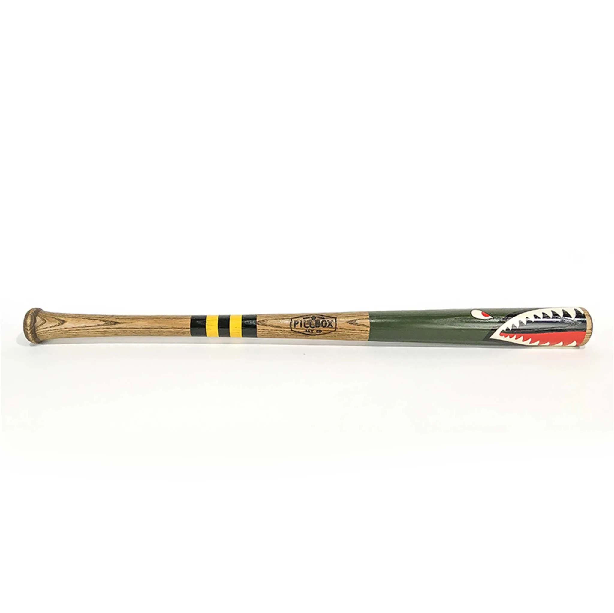 Pillbox Shark Vintage Wood Trophy Bat | Ash