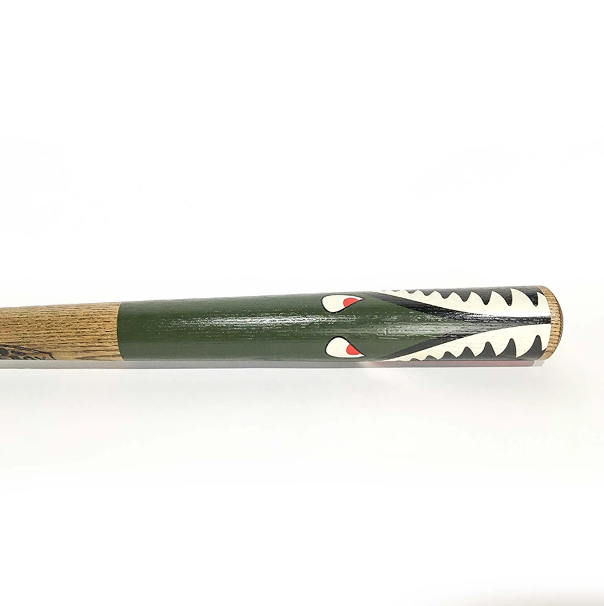 Pillbox Shark Vintage Wood Trophy Bat | Ash