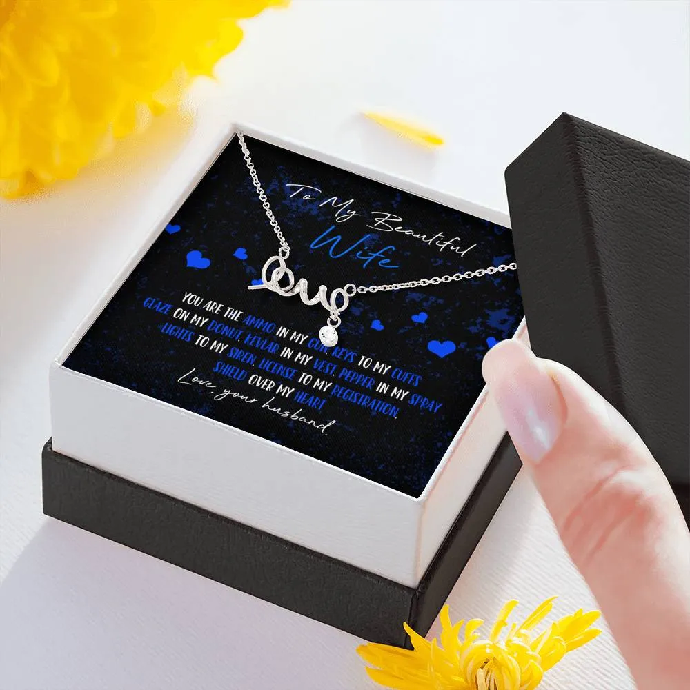Police Wife Love Necklace