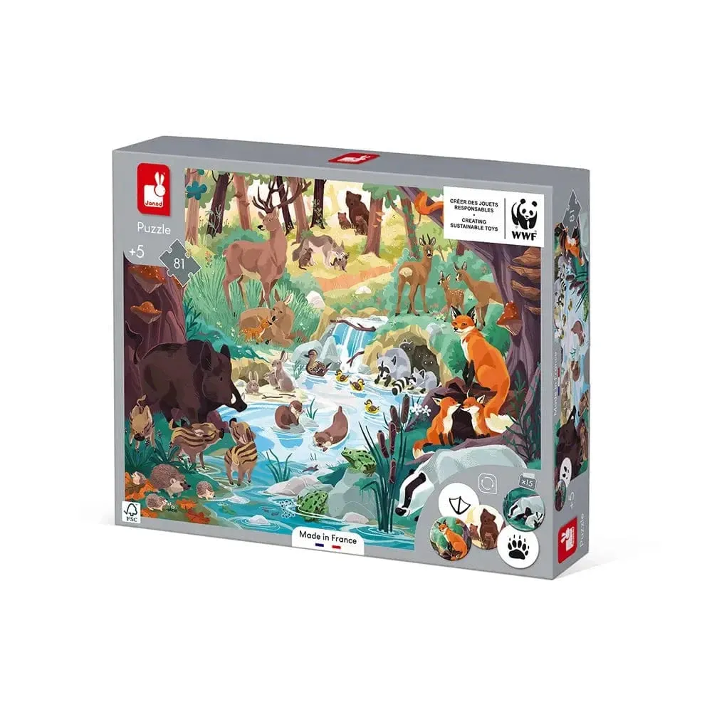 Puzzle Fingerprints Seek & Find 81 Pcs