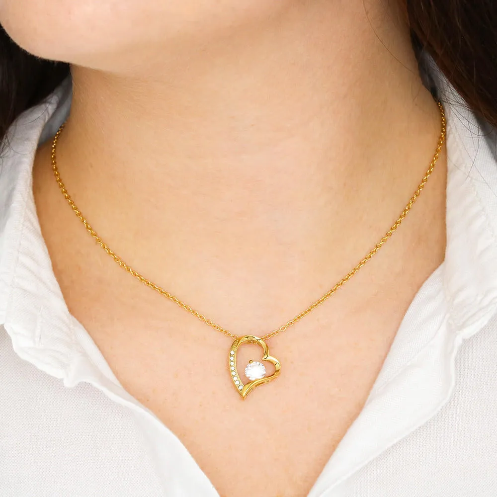 "TO MY WIFE" FOREVER LOVE NECKLACE - LAST BREATH